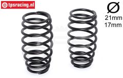 M2009/09 Mecatech Schokdemper veer Ø2,4-L57, 2 st.