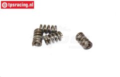 M2009/16 Mecatech Click Shock Instelschroef veer, 4 st.