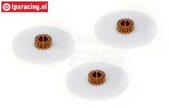 MU893297 Multiplex-Hitec 1e tandwiel, 3 st.