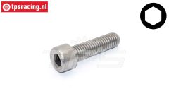 NRPC050 N-R-P Powergrip RVS Poelie trekker, 1 st.