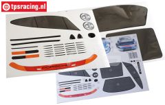 FG5164 Stickers Porsche 911-GT2, Set