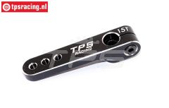 TPS0830/06 Aluminium Servo hevel 15T-L47 mm Zwart, 1 st.