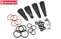 TLR253001 Schokdemper onderhoud LOSI 5T-BWS-TLR, Set