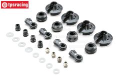 TLR253002 Schokdemper Delen LOSI 5T-BWS-TLR, Set