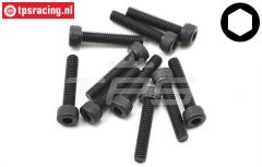 TLR255011 TLR Inbus Normale kop M4-L20 mm, 10 st.