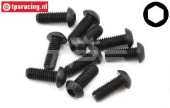 TLR255035 TLR Inbus Bolkop M6-L16 mm, 10 st.