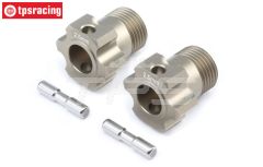 TLR352003 Alu-Spoor verbreding +2,5 mm 5B-5T-BWS, Set