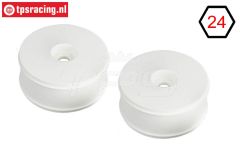 TLR45001 TLR Disk Velgen Wit Ø140-B65 mm, 2 st.