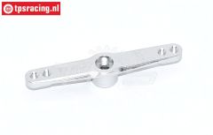 TPS0023 Aluminium Servo hevel 25T-L55 mm Zilver, 1 st.