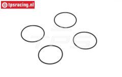 TPS0490/11 Luchtfilter venturie O-ring Ø24-H1 mm, 4 st.