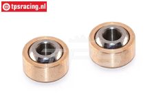 TPS4466/02 HD Gewricht kogel Ø5-Ø13-H8 mm, 2 St.