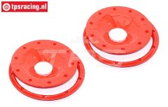 BWS59089/02R Beadlock Disk Rood Ø120 mm, 4 St.