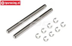 TPS86633 Draagarm stift Ø6-L80 mm HPI-Rovan, 2 st.