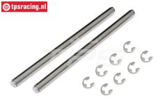 TPS86635 Draagarm stift Ø6-L108 mm HPI-Rovan, 2 st.