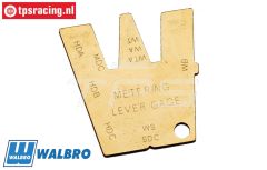 ZN500131 Walbro carburateur membraan afstel hulp, 1 st.