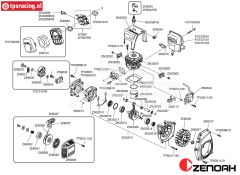 Bouwtekening Zenoah G320