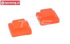 FG7340/09 Siliconen motor stopknop hoes, 2 st.