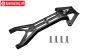 5T3/025F-BK LOSI 5IVE-TE Alu-brace boven Zwart, 1 st.