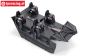 ARA411013 ARRMA Fireteam Kap interieur Zwart, 1 st.