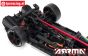 ARA7615V2T2 ARRMA INFRACTION 6S BLX Zilver
