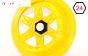 TPS5028/80YE Nylon Velg 6-Sp. Geel Ø120-B80 mm, 2 st.