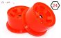 TPS5028/80RE Nylon Velg 6-Sp. Rood Ø120-B80 mm, 2 st.