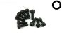 BWS56003 Inbus normale kop M3-L10 mm, 10 st.