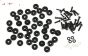 BWS59002 Kap Elasto-Flex Wit BWS-LOSI, Set