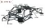BWS59082 Rol kooi Compleet BWS-LOSI 5T, Set