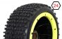 BWS69034/02 Mini-Pin zwart-geel Ø180-B75 mm, 2 st