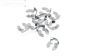 TPS150/04 Snel wissel clips met grip, Ø4 mm, 10 st