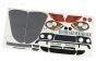 FG2083/01 Stickers Porsche Carrera GT, Set