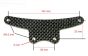 FG4483 Tuning Kap steun koolstof voor 1/5, Set