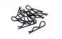 TPS6013/10 TPS Kap Clips zwart, 10 St.