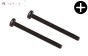 FG6184/06 Kruis-bol kop M4-L45 mm, 2 St.