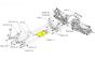 FG6219/11 Kap steun houder acht. Short Cross, 1 st.