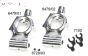 FG6479 Alu-Fusee achter verhoogd 2WD-4WD, Set