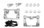 FG6496 Alu-Voor as bokken 1/6 2WD, Set