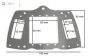 FG66240 Alu-Radioplaat 4WD, 1 st.