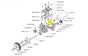 FG66514/02 Alu-Motor bevestiging ring, 1 st.