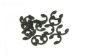 TPS6732/03 E-Clips zwart Ø3 mm, 15 St.