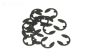 TPS6732/05 E-Clips zwart Ø5 mm, 15 St.