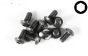FG6735/10 Inbus bolkop M5-L10 mm, 10 St.