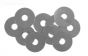 FG6743 Stalen Pas ring Ø5-Ø17-H0,1 mm, 10 St.