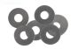 FG6744 Stalen Pas ring Ø8-Ø20-H0,1 mm, 10 St.