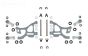 FG68401/01 Alu-draagarm achter onder 1/5, Set
