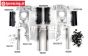 FG68410/05 Aluminium voor as behuizing, 1/5 4WD, Set