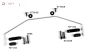 FG7096 Stabilisator 2WD voor L222-Ø3,0 mm, Set