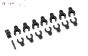 FG7100 Instel clips Ø6 mm, 16 st.