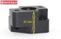 FG7397 Zenoah/CY Tuning Isolator H22 mm, 1 st.